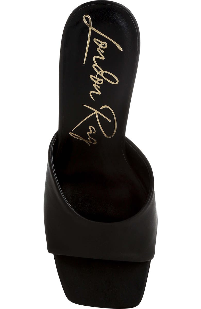 LONDON RAG Shiloy Wedge Slide Sandal, Alternate, color, Black