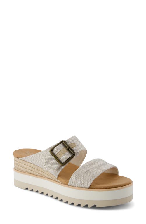 TOMS TOMS DIANA PLATFORM SLIDE SANDAL