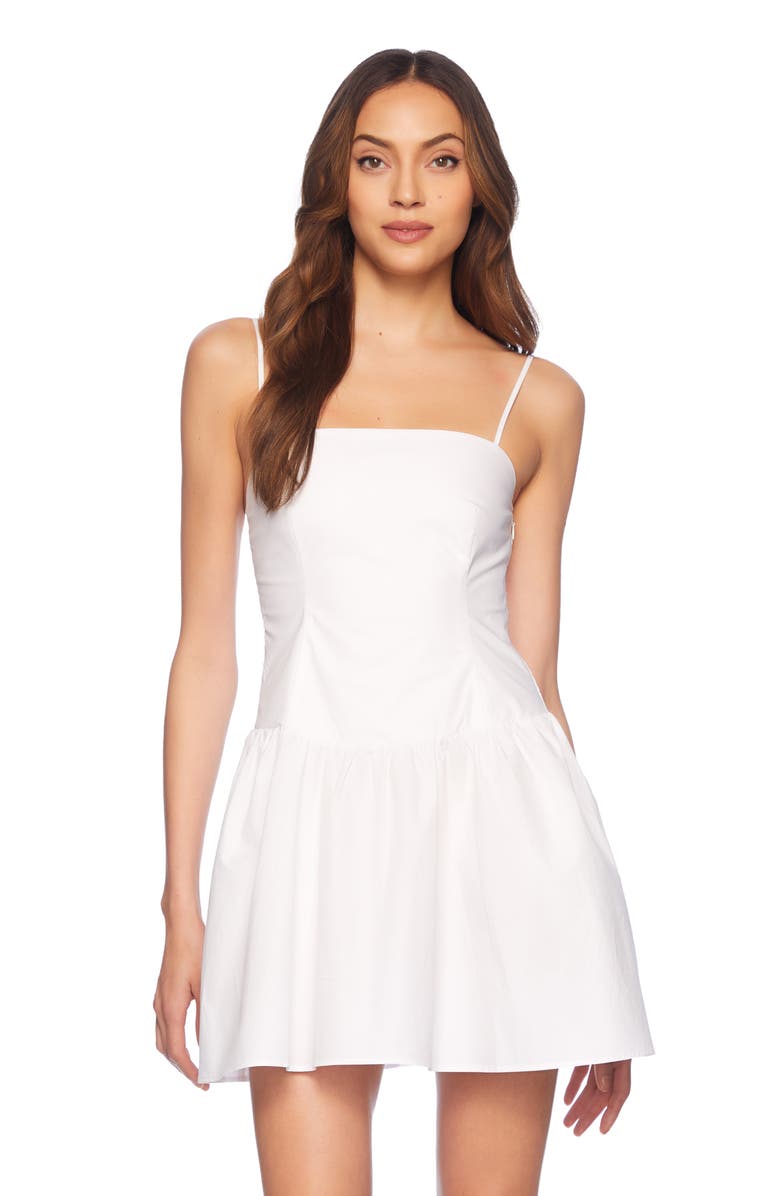 Susana Monaco Cotton Poplin Mini Sundress, Alternate, color, 