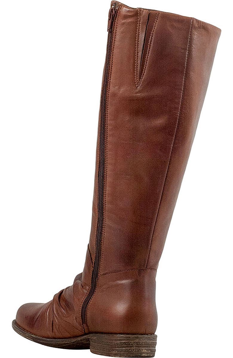 Miz Mooz Lisbon Knee High Boot, Alternate, color, Brandy