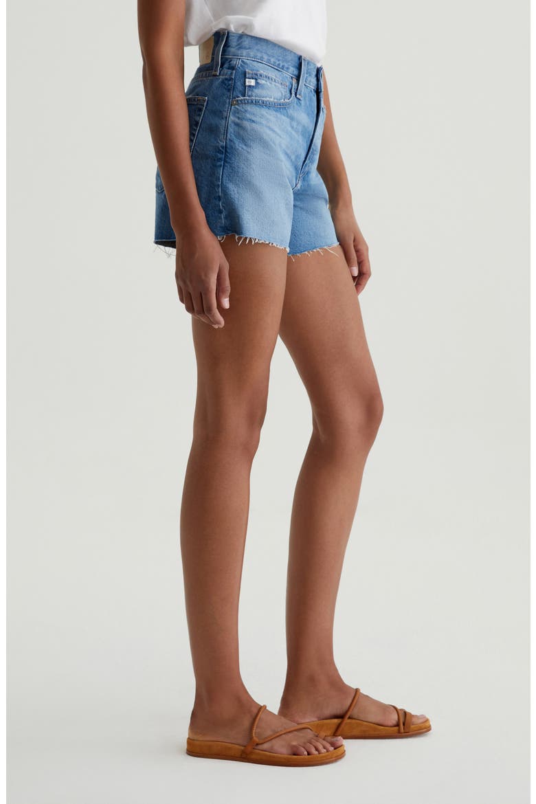 Halle Cutoff Denim Shorts, Alternate, color, FLASHBACK
