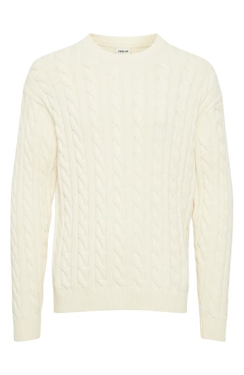 Malcolm Cable Knit Sweater
