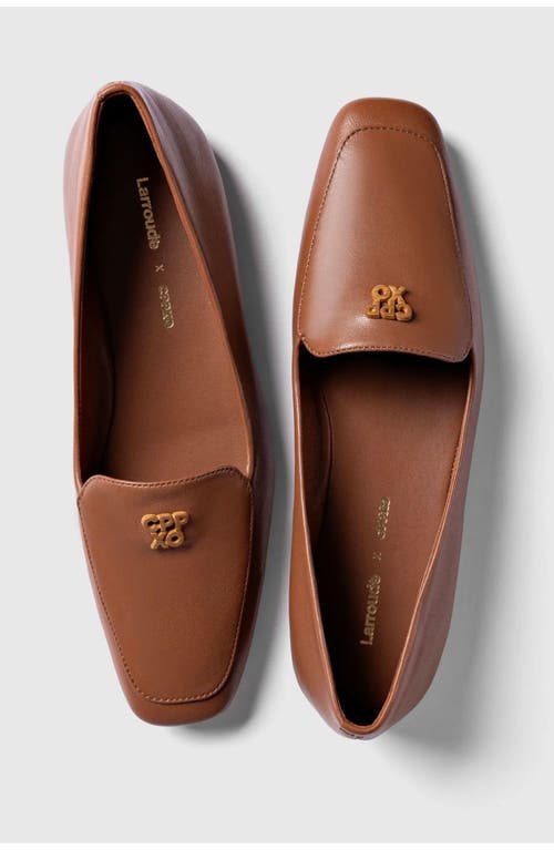 Larroude Larroudé Cppxo Loafer In Brown