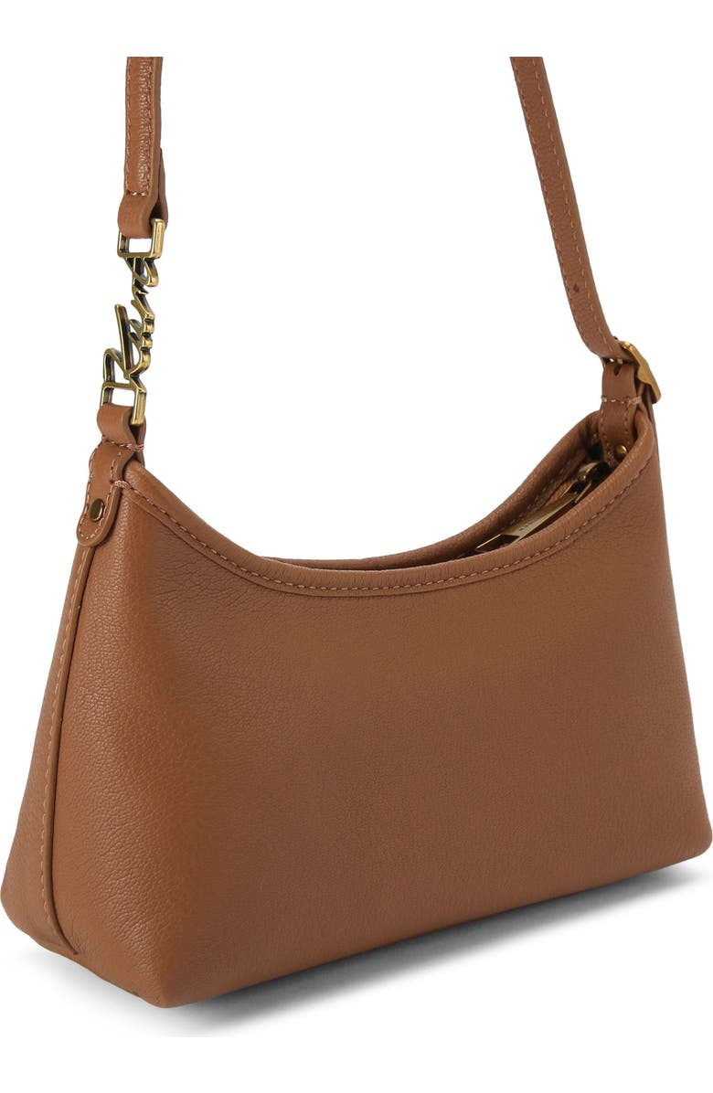 Kurt Geiger London Kurt Leather Shoulder Bag, Alternate, color, Tan Comb