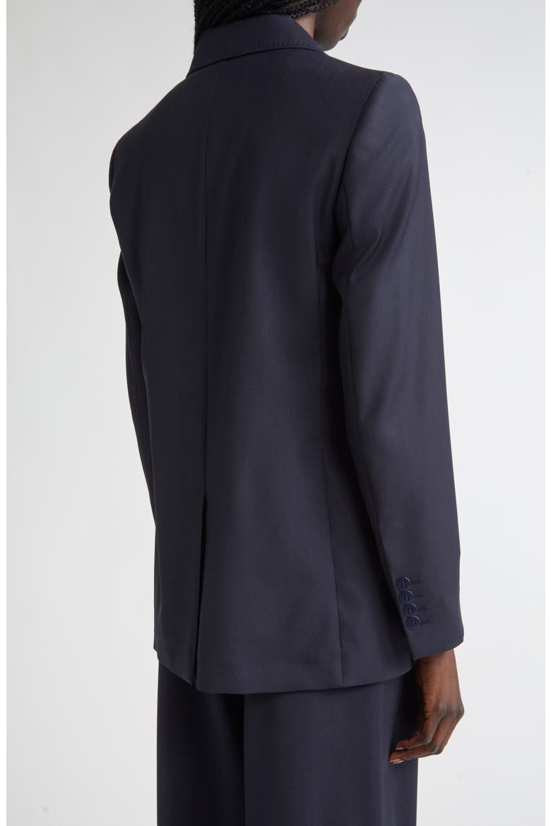 Nice Virgin Wool Blazer, Alternate, color, NAVY