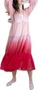 SAACHI Ombré Cover-Up Dress