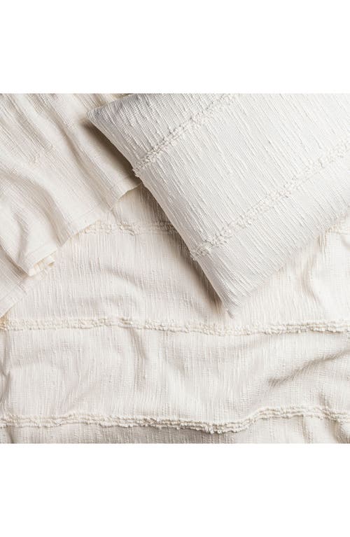 Crane Air Embroidered Bedspread & Shams Set In White