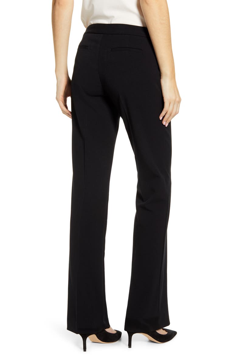 Vince Camuto Nina Wide Leg Pants, Alternate, color, Rich Black