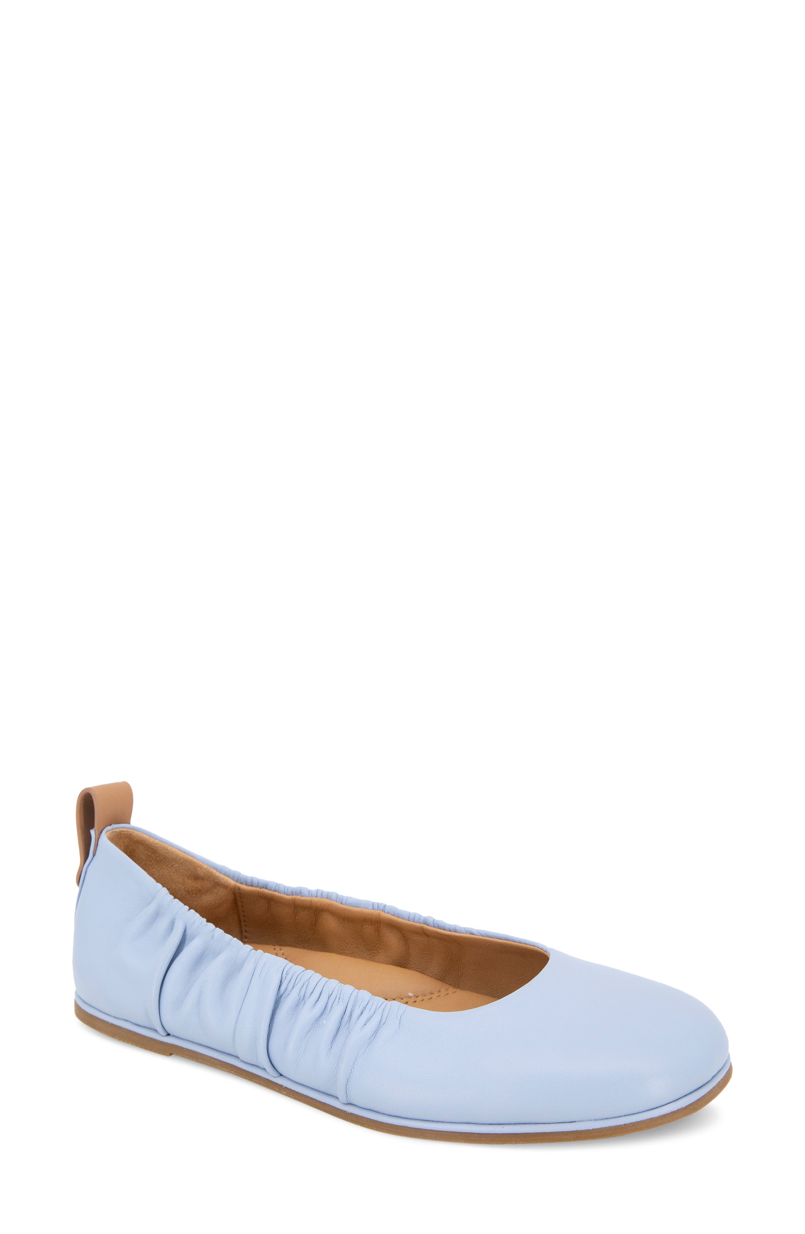 Gentle Souls Mavis Ballet Flat, Main, color, Ashley Blue Suede