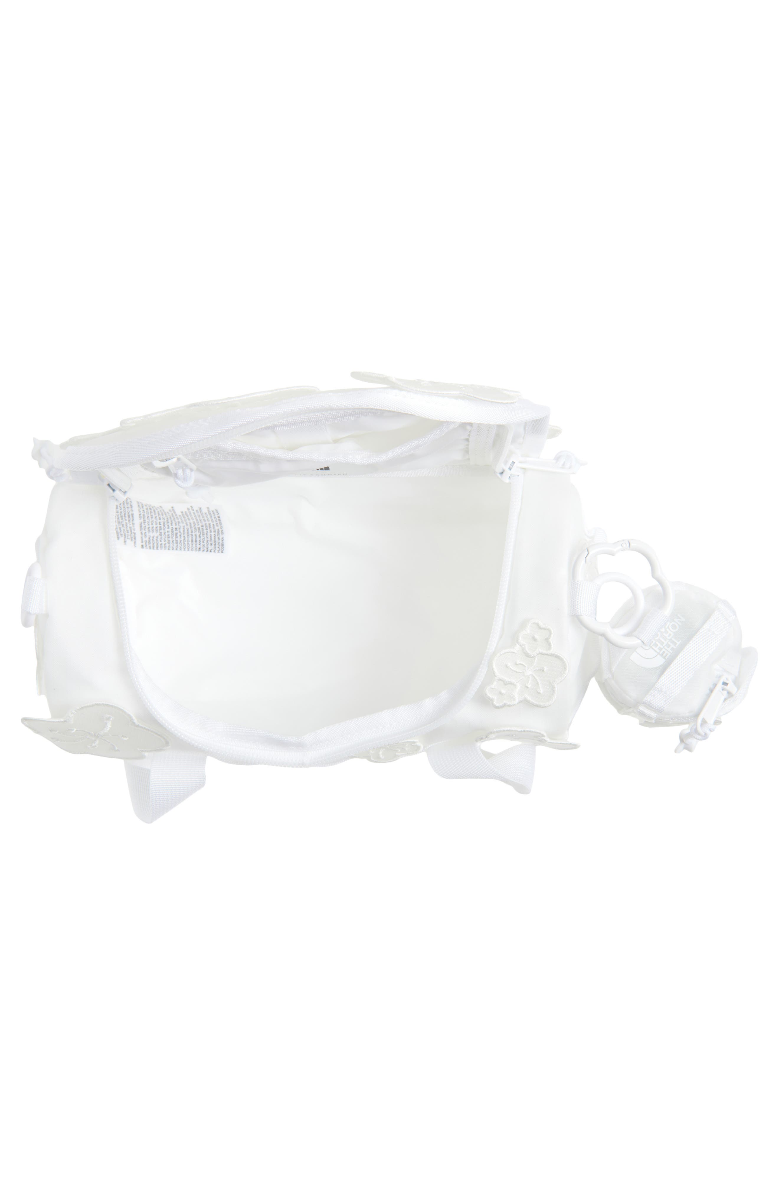 Cecilie Bahnsen x The North Face Nylon Duffle Bag, Alternate, color, White