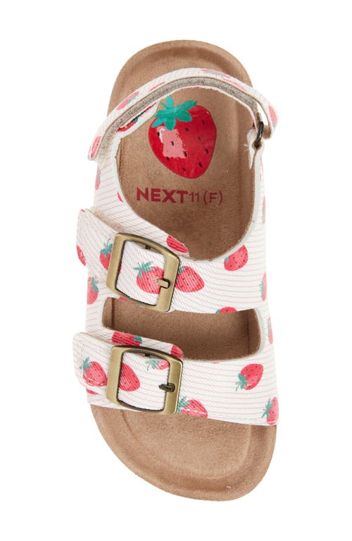 Next Kids' Strawberry Slingback Sandal In Red