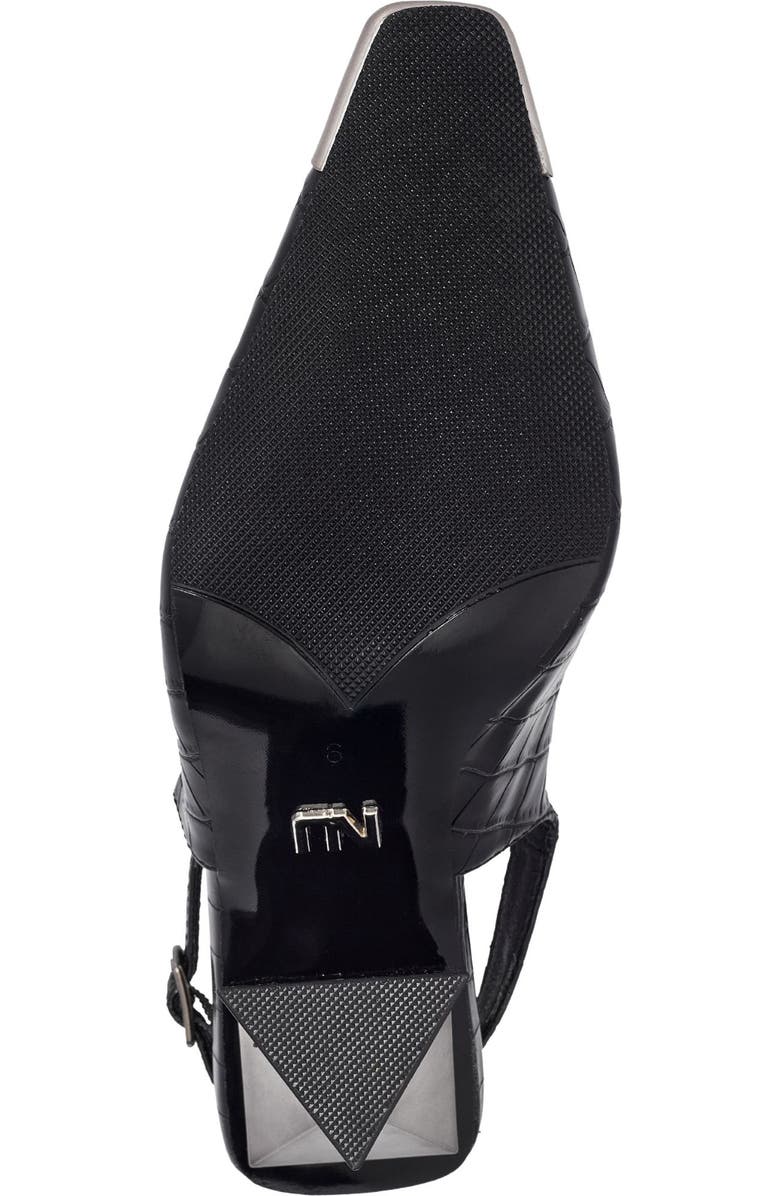 NINETY UNION Jane Cap Toe Slingback Pump, Alternate, color, Black