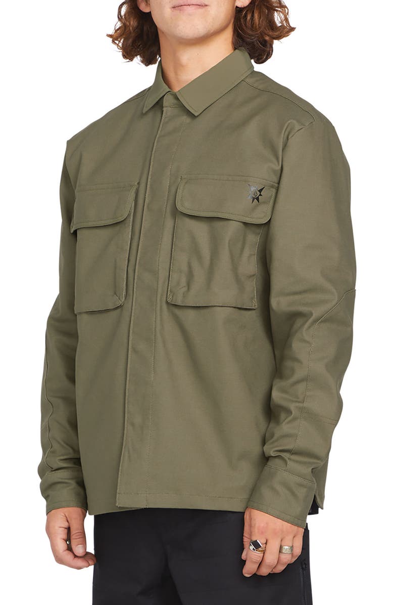 Volcom x Bryan Iguchi Work Shirt, Main, color,