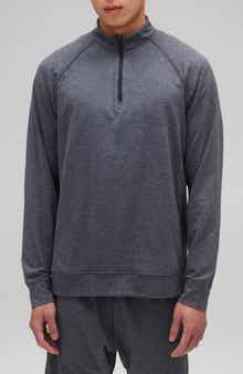 Reigning Champ Recovery Brushed Jersey Quarter Zip Pullover