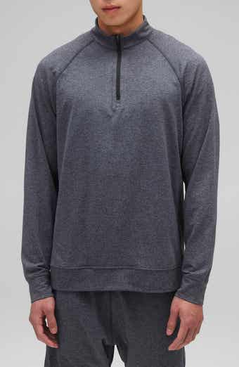 Reigning Champ Recovery Brushed Jersey Quarter Zip Pullover