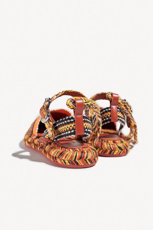 Amparo new Flatform Espadrilles, Alternate, color, Clay