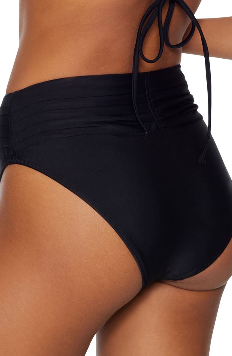 Ramy Brook Ivo Bikini Bottoms, Alternate, color, Black