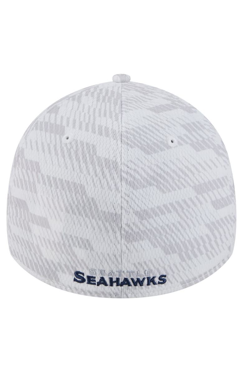 New Era Men's New Era  White Seattle Seahawks Gameday Graded 39THIRTY Flex Hat, Alternate, color, 