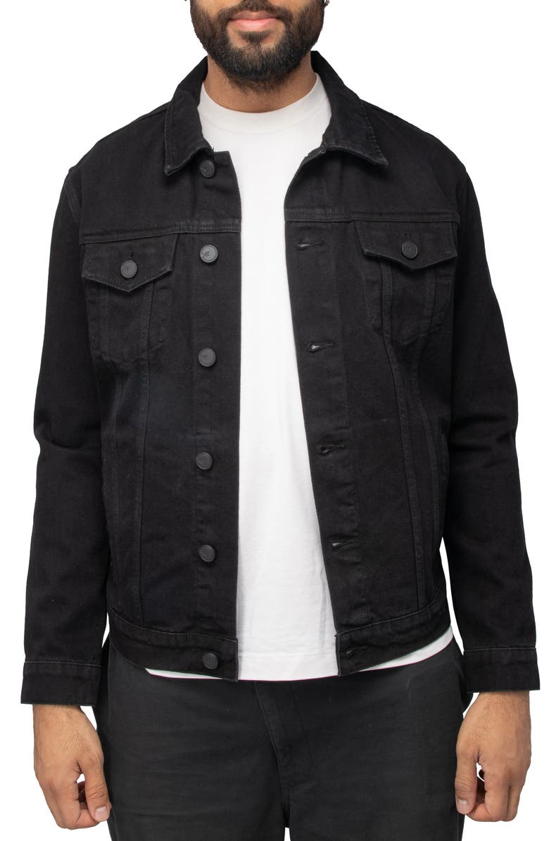 XRAY Skull Patch Denim Jacket, Main, color,