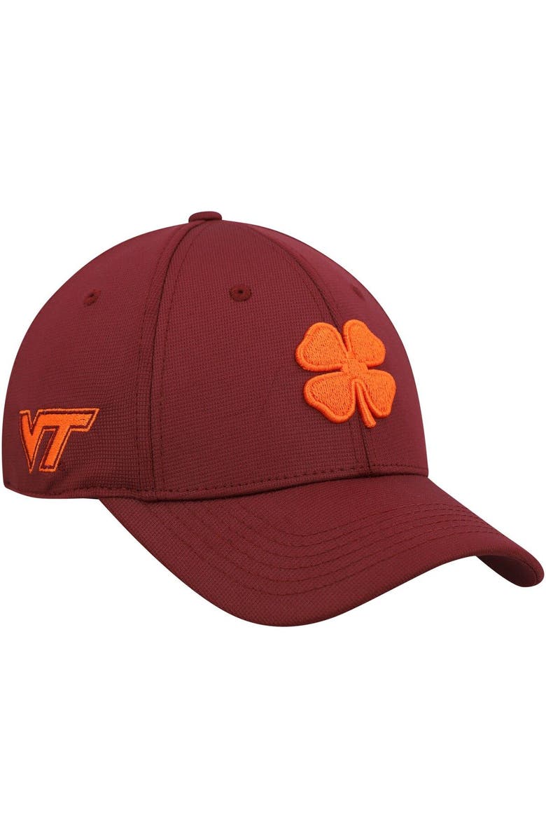 Black Clover Men's Maroon Virginia Tech Hokies Spirit Flex Hat, Main, color, 