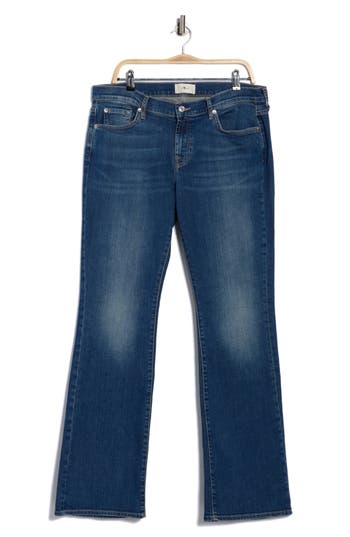7 For All Mankind Original Low Rise Bootcut Jeans In Multi