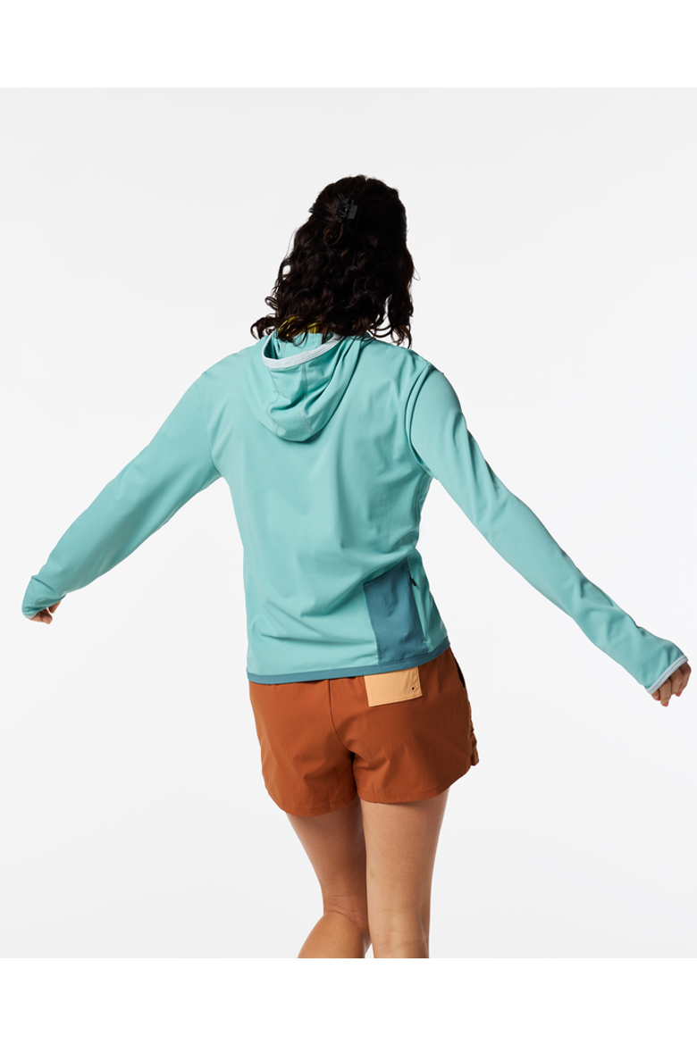 Sombra Sun Hoodie - Women's, Alternate, color, Tide Pool