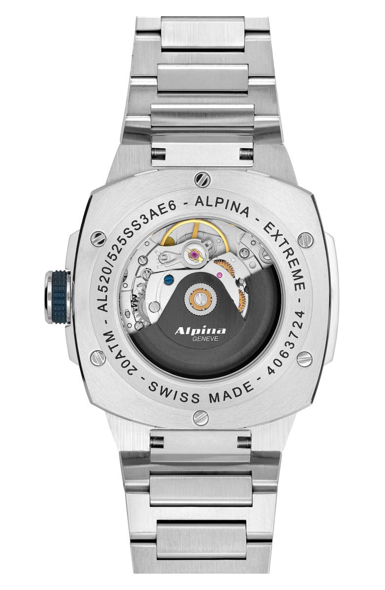 ALPINA Alpiner Extreme Automatic Bracelet Watch, 39mm, Alternate, color, 