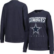 G-III 4HER BY CARL BANKS Women's G-III 4Her by Carl Banks Navy Dallas Cowboys Comfy Cord Pullover Sweatshirt