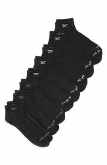 8-Pack Cushioned Quarter Length Socks