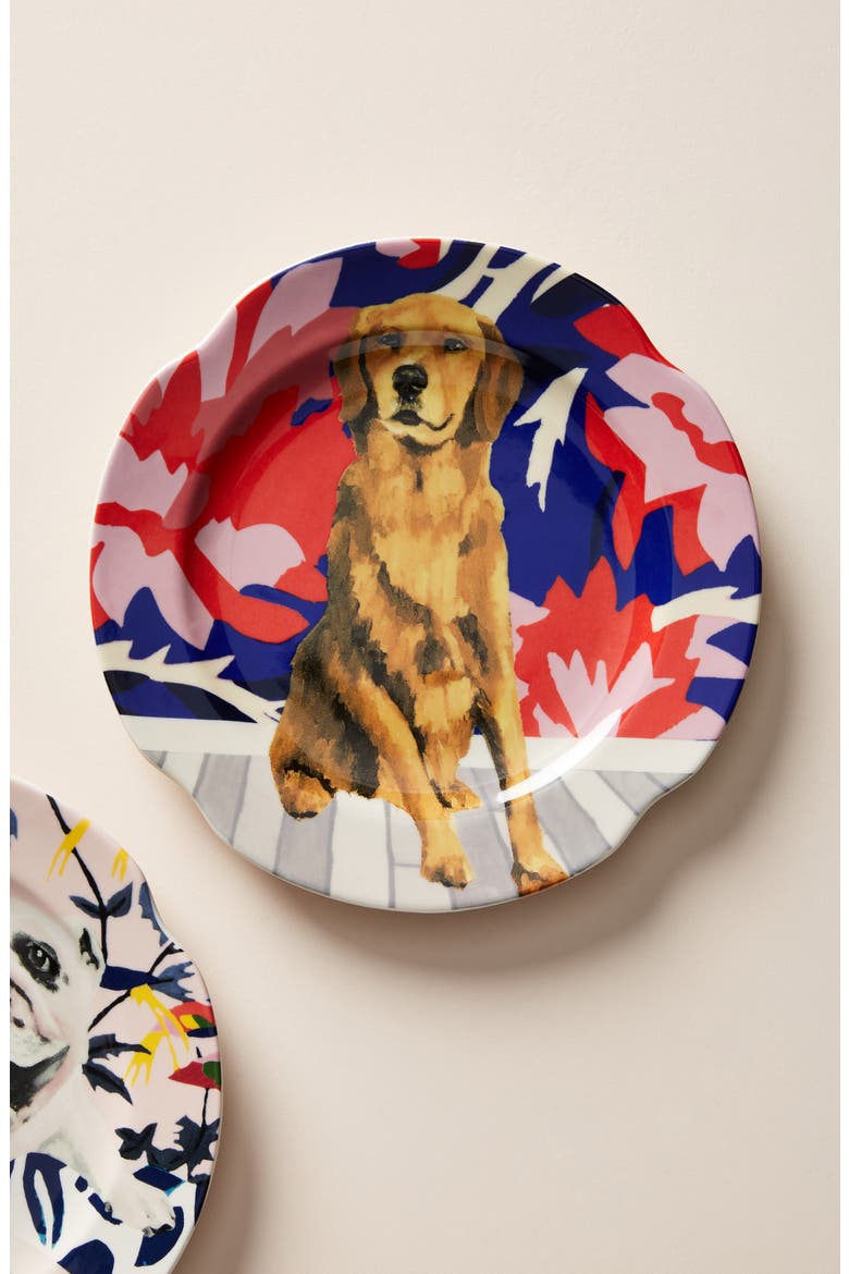 Anthropologie Jay McClellan Side Plate, Alternate, color, ROYAL BLUE