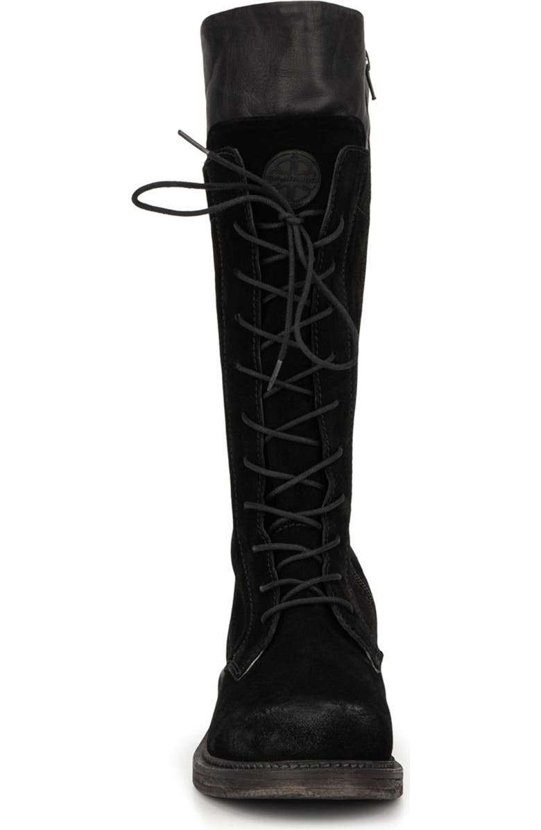 VINTAGE FOUNDRY Kelly Faux Fur Lined Tall Boot, Alternate, color, Black