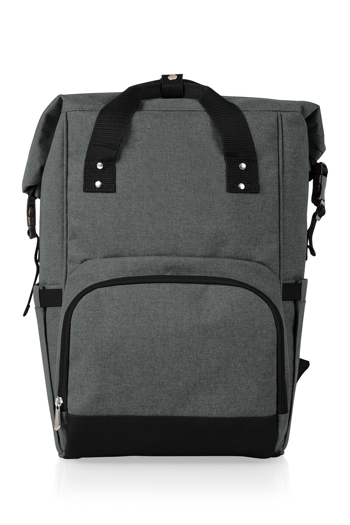 Picnic Time On The Go Roll-Top Cooler Backpack