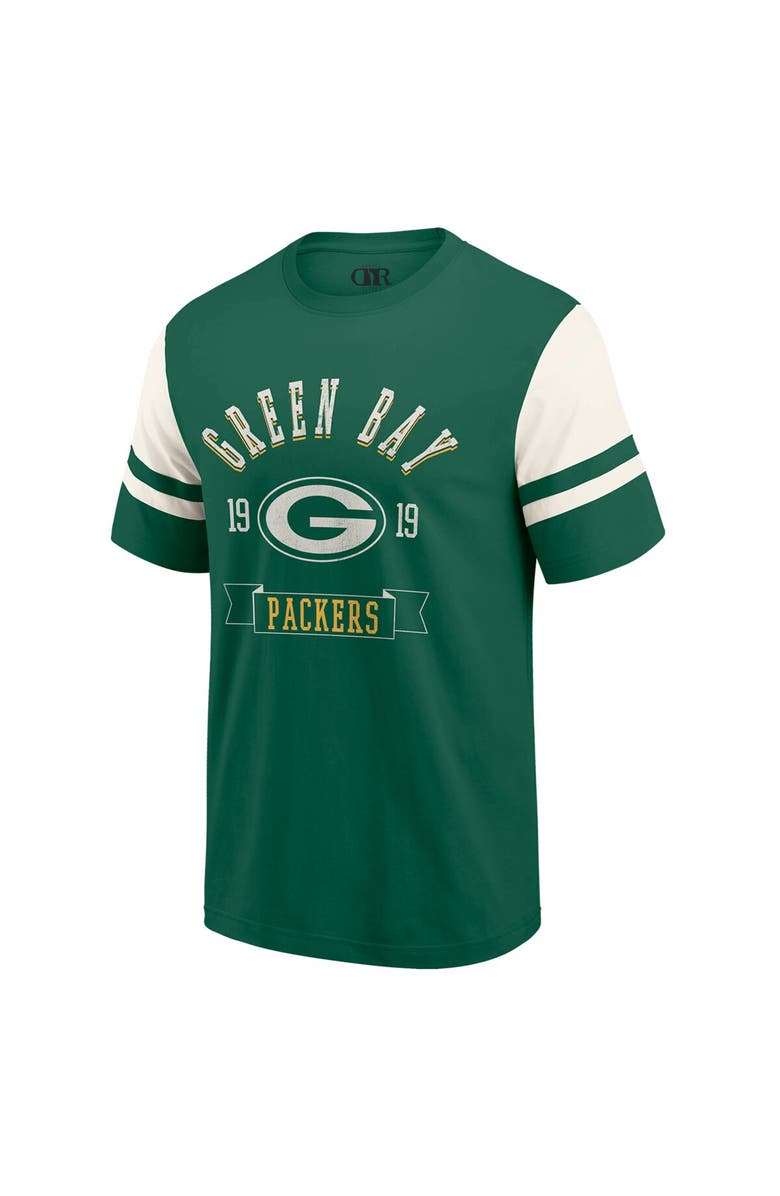Darius Rucker Collection by Fanatics Men's Darius Rucker Collection by Fanatics  Green Green Bay Packers Football T-Shirt, Alternate, color, Green