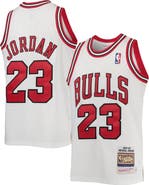 Mitchell & Ness Youth Mitchell & Ness Michael Jordan White Chicago Bulls 1997/98 Hardwood Classics Authentic Jersey
