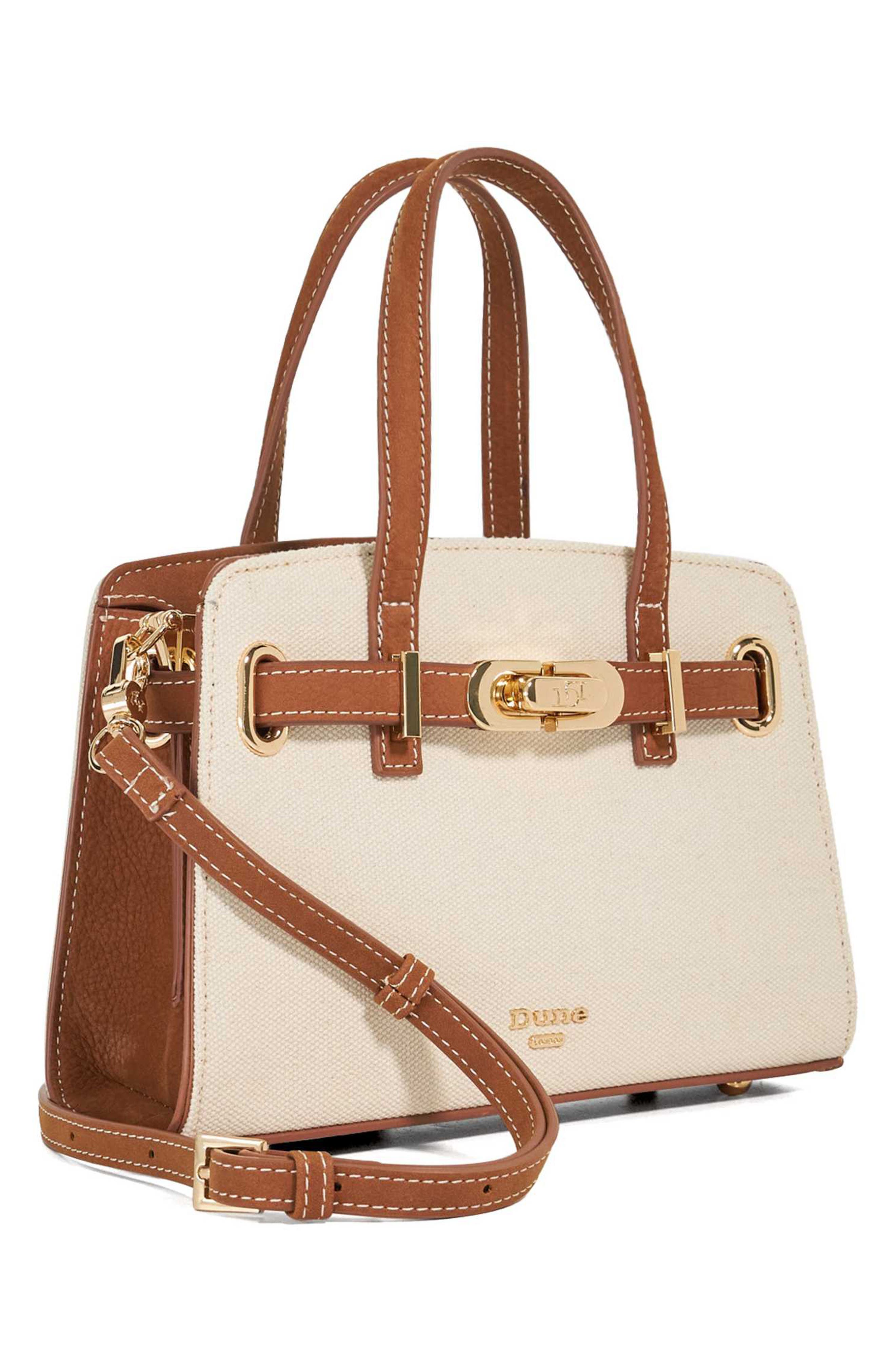 Dune London Dinkiedefine Shoulder Bag, Alternate, color, Natural