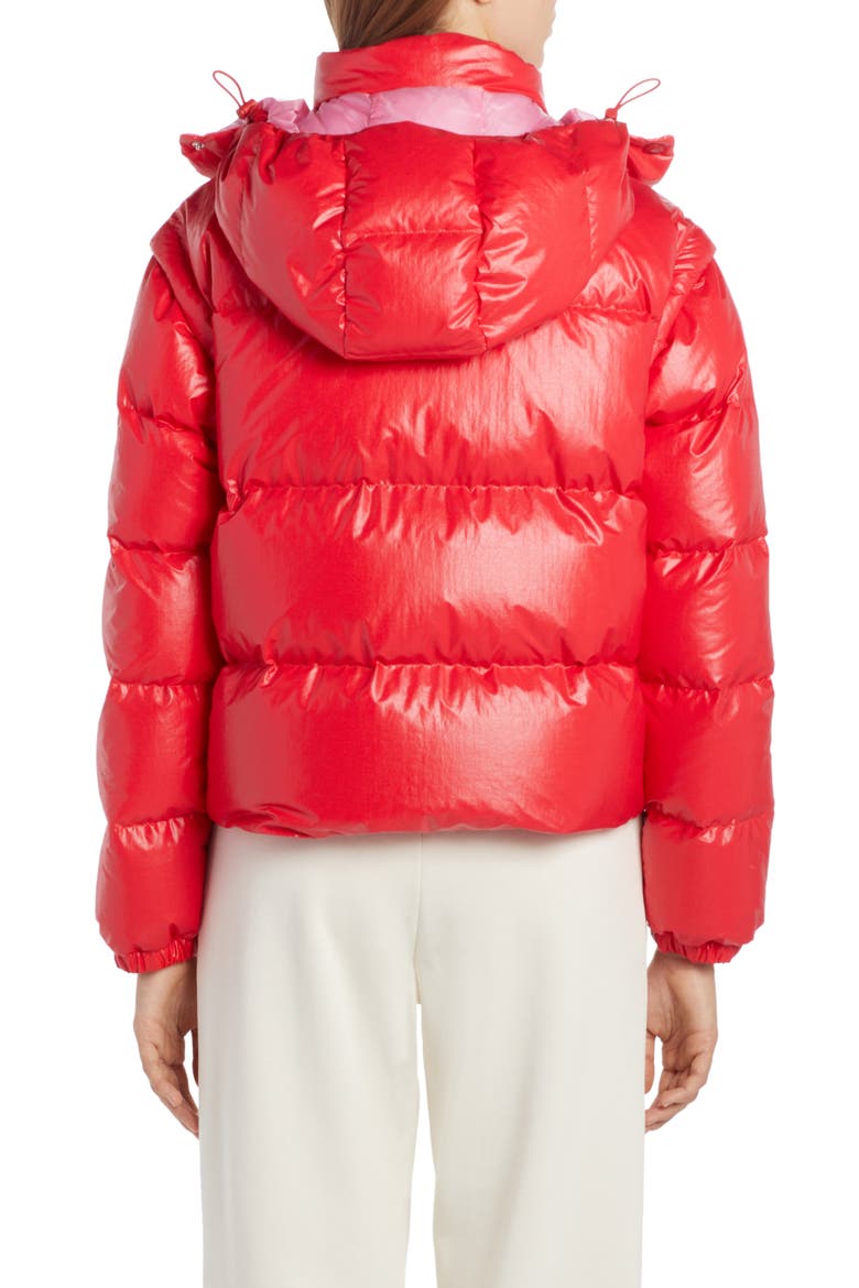 Mauleon Convertible Down Jacket, Alternate, color, RED