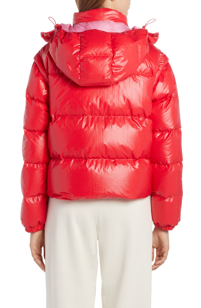 Moncler Mauleon Convertible Down Jacket, Alternate, color, 