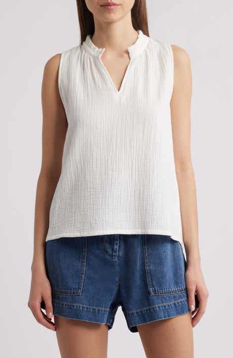 Rails Christy Sleeveless Organic Cotton Top