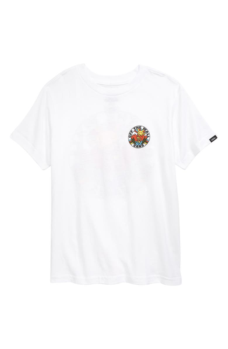 Vans Kids' Mountain Sk8 Graphic Tee, Main, color,