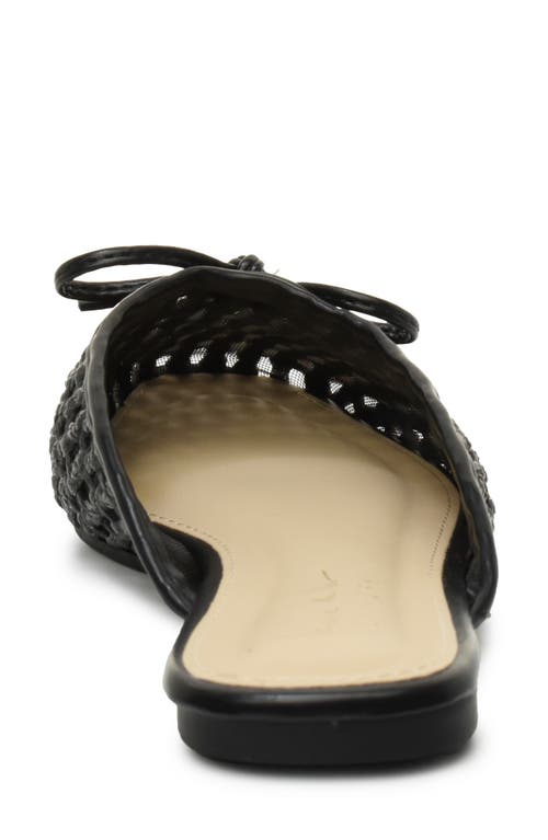 NICOLE MILLER NICOLE MILLER FLATTY WOVEN MULE