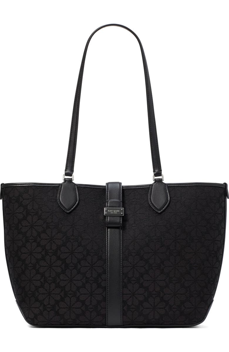 Kate Spade New York spade flower jacquard tote, Main, color,