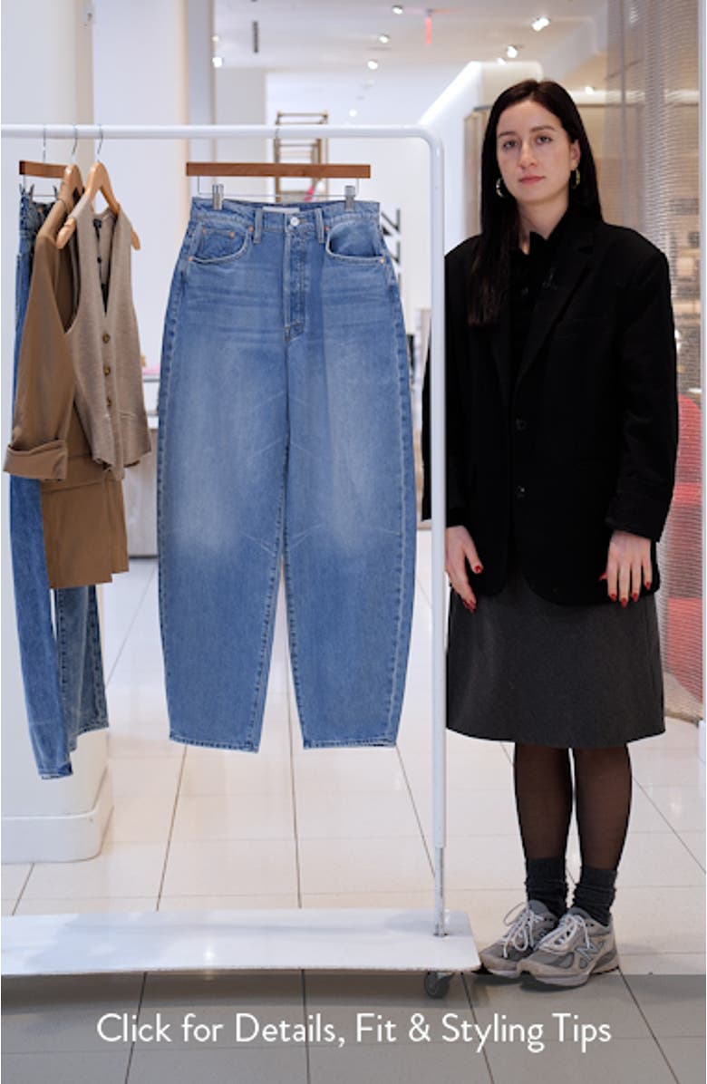 The Fangirl Skimp Barrel Leg Jeans, sales video thumbnail