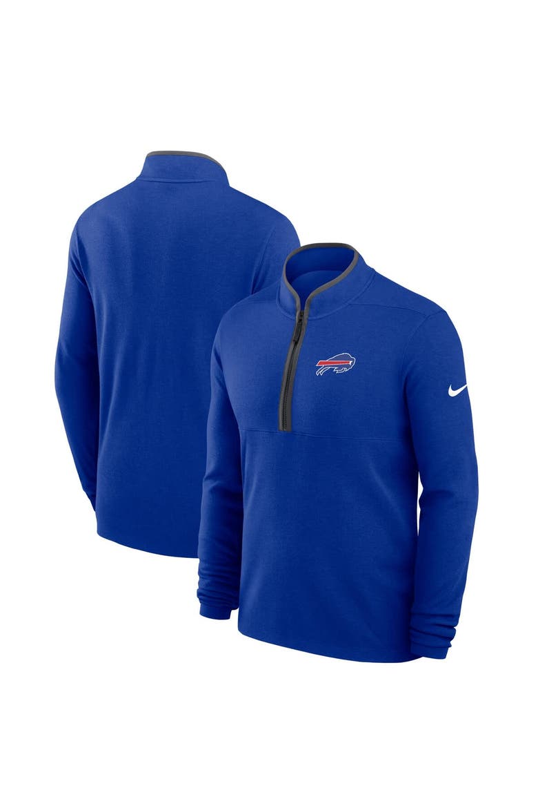 Men's Nike Royal Buffalo Bills Lightweight Victory Performance Half-Zip Pullover, Main, color, Royal