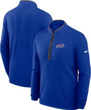 Nike Men's Nike Royal Buffalo Bills Lightweight Victory Performance Half-Zip Pullover
