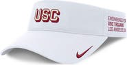 Nike Men's Nike White USC Trojans 2025 On-Field Gameday Performance Ace Adjustable Visor