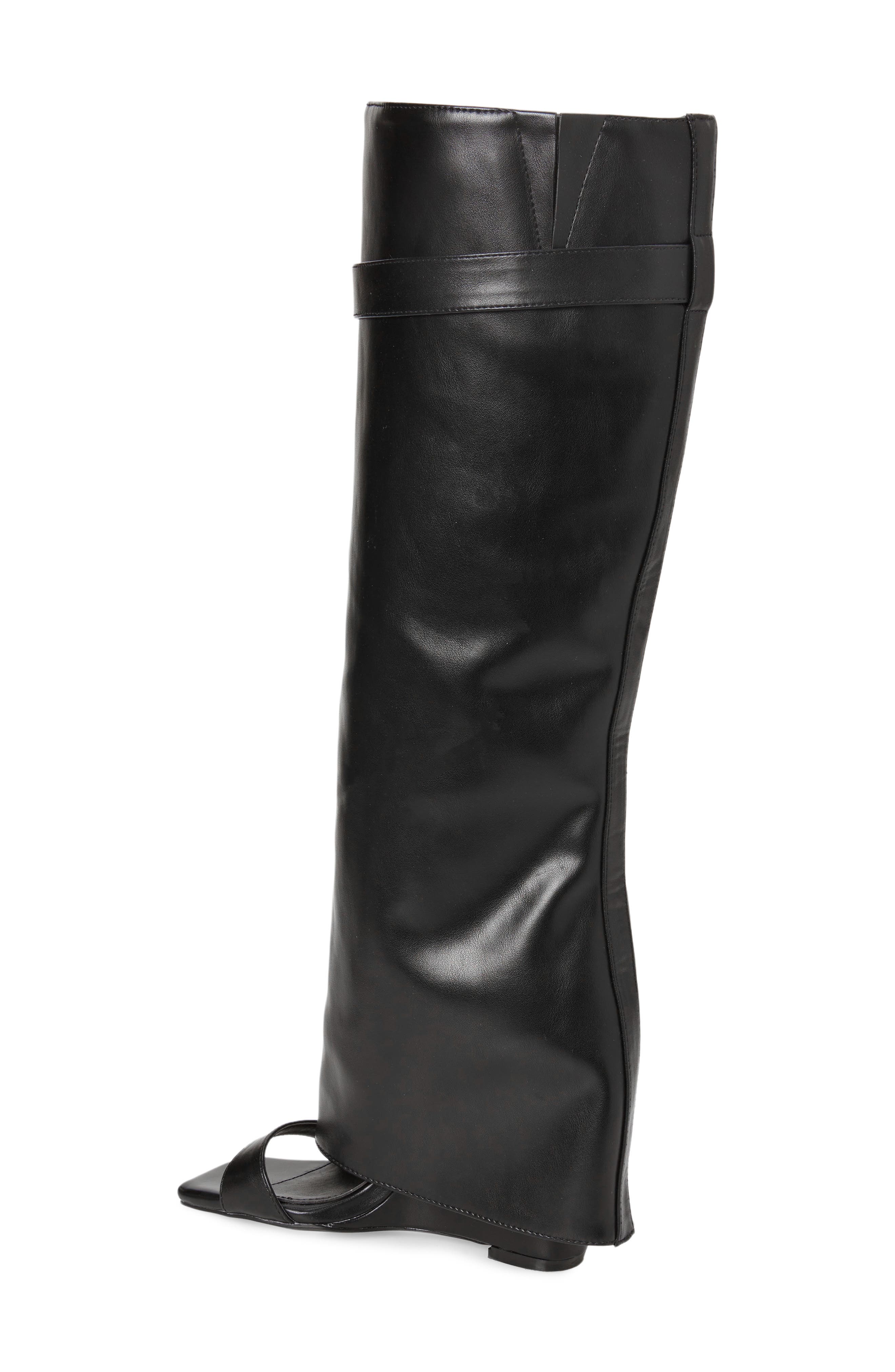 AZALEA WANG Marietta Knee High Sandal, Alternate, color, 