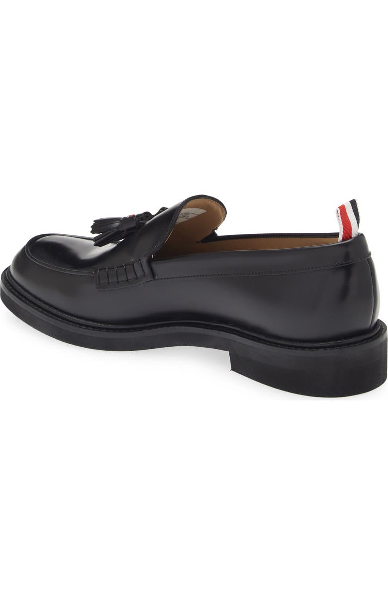Thom Browne Tassel Apron Toe Loafer, Alternate, color, Black