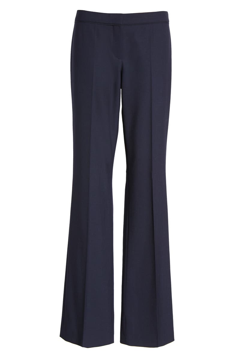 BOSS Tulea Patchwork Bootcut Trousers, Alternate, color, 
