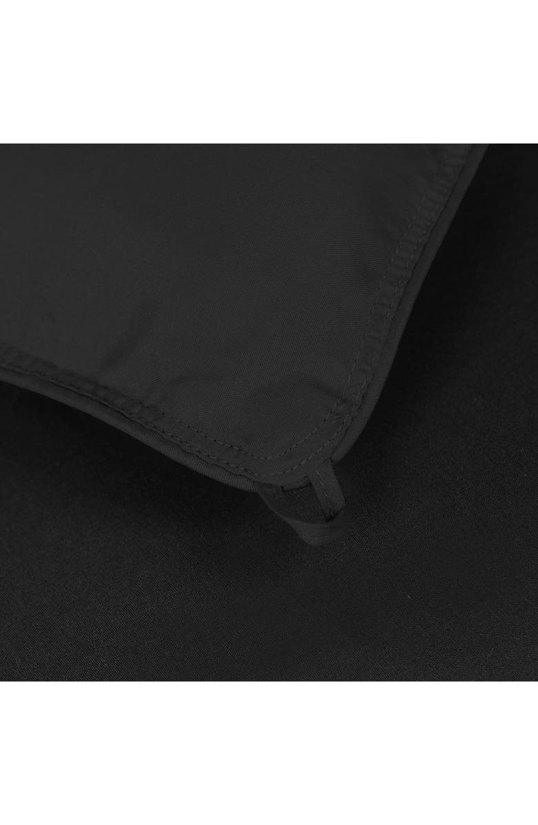 Superior Classic All-Season Reversible Down Alternative Comforter, Alternate, color, Black