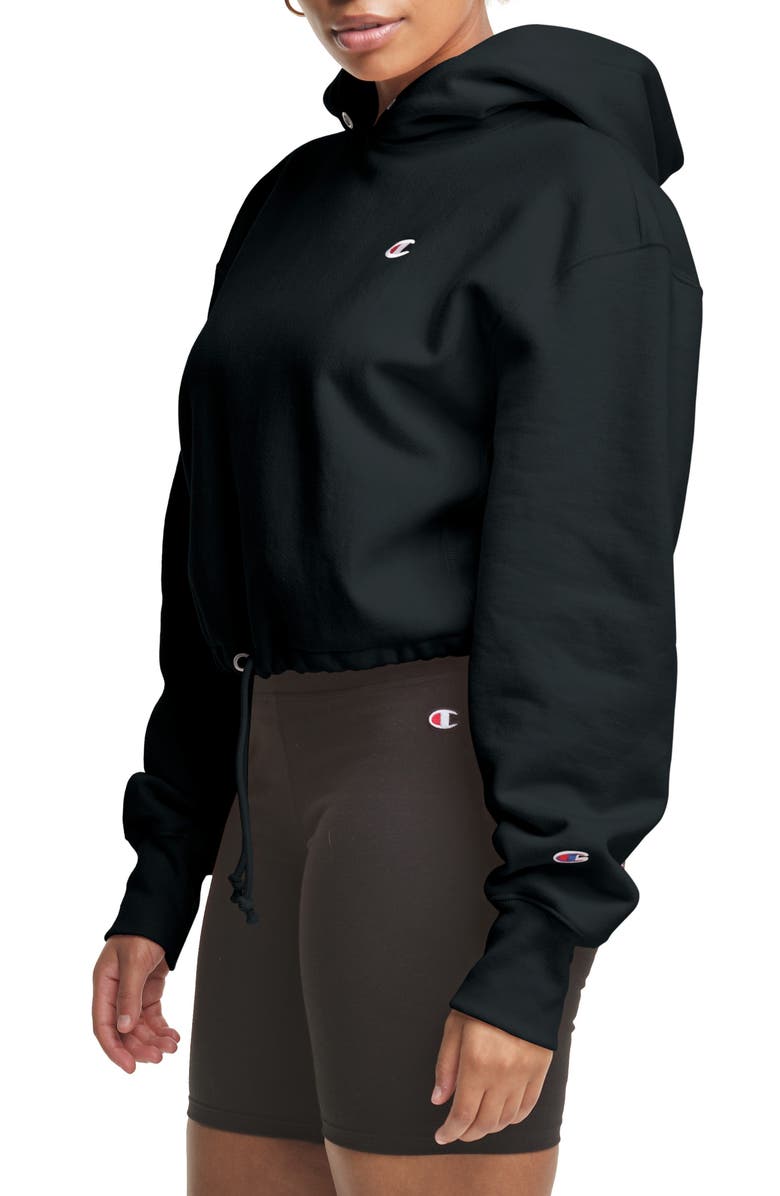 Champion Reverse Weave<sup>®</sup> Crop Sweatshirt, Alternate, color,
